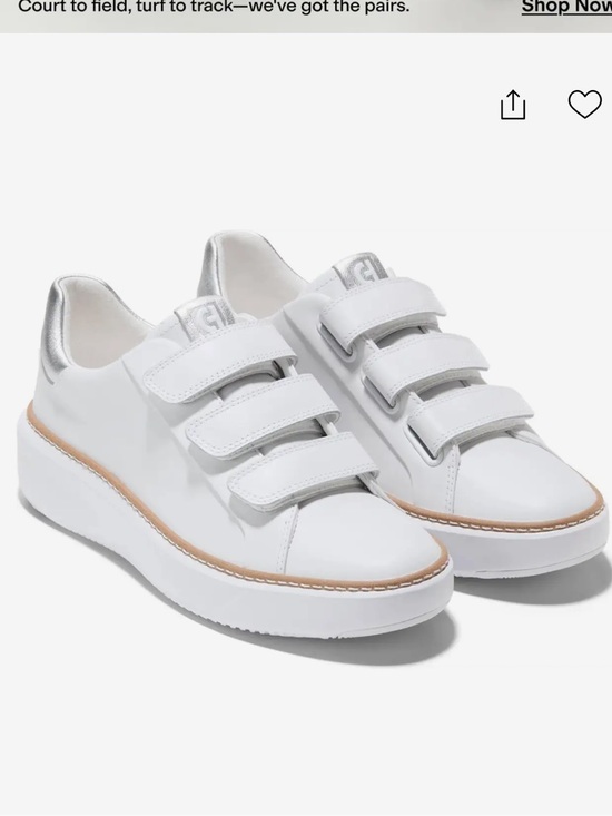 Cole Haan Shoes - * NWOT | Cole Haan | Grandpro Topspin Triple Strap Sneakers. Size 9.5.